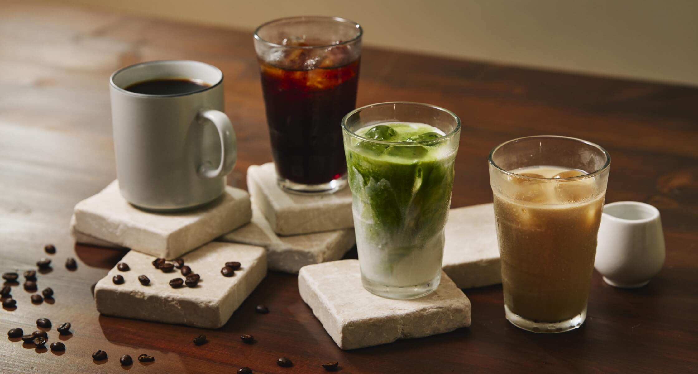 珈琲と紅茶のドリンクメニュー